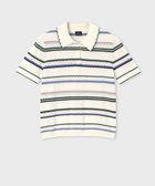 【ポール スミス/Paul Smith】の【洗える】マルチボーダー ポロニット ホワイト|ID: prp329100004686658 ipo3291000000033842868