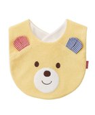 【ミキハウスホットビスケッツ/MIKI HOUSE HOT BISCUITS / KIDS】のはっ水 耳付き スタイ 黄|ID: prp329100004686683 ipo3291000000034756992