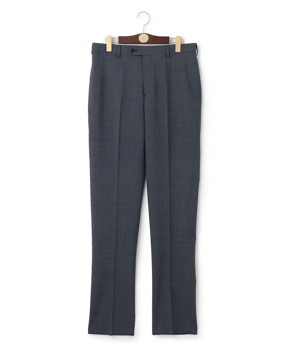 【ジェイ プレス/J.PRESS / MEN】の【PEPPIN MERINO COMFORT】ジオメトリックドビー スラックス インテリア・キッズ・メンズ・レディースファッション・服の通販 founy(ファニー) 　ファッション　Fashion　メンズファッション　Fashion for Men　ボトムス　Bottoms　ウォッシャブル　Machine Washable　春　Spring　ストレッチ　Stretch, Stretchy Fabric　スマート　Smart, Elegant　スラックス　Slacks, Dress Pants　スーツ　Suit, Formalwear　テーパード　Tapered, Tapered Pants　ドレス　Dress, One-Piece　定番　Standard, Basic Item　S/S・春夏　SS, Spring/Summer, Warm Season　夏　Summer　ビジネス 仕事 通勤　Business / Work / Commuting　ダルブルー系|ID: prp329100004686696 ipo3291000000034410270