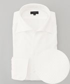 【ジョゼフ オム/JOSEPH HOMME / MEN】のクレイジーツイルへリンボン イタリアンカラーシャツ ホワイト系|ID: prp329100004686698 ipo3291000000034210284