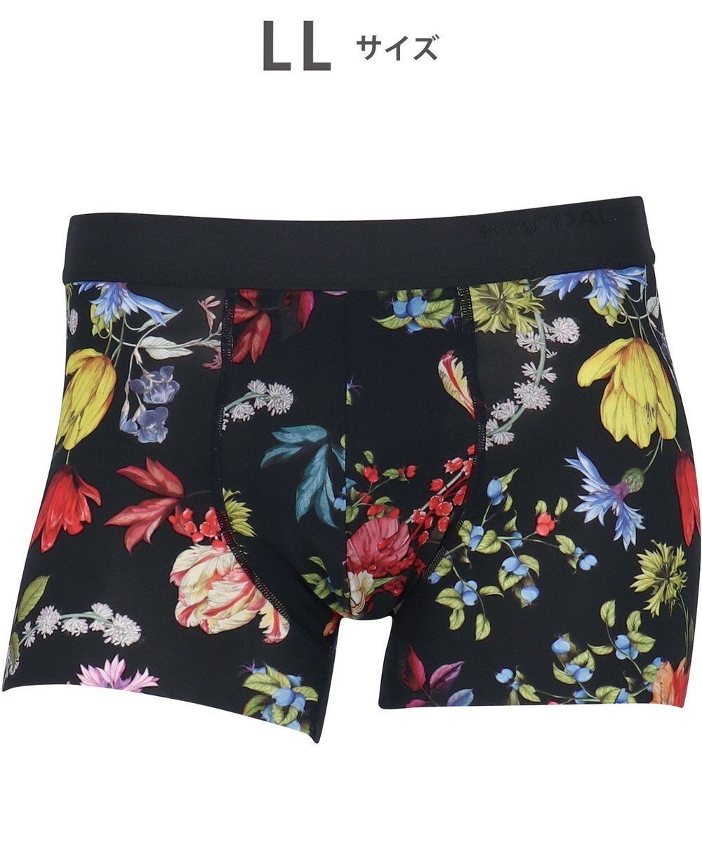 【ワコール/Wacoal / MEN】のWACOAL MEN ボクサーパンツ 【気持ちいいパンツ】 動いてもズレにくい フロントの安定性・快適性 前閉じ 下着 メンズ WT3439 /ワコールメン インテリア・キッズ・メンズ・レディースファッション・服の通販 founy(ファニー) 　ファッション　Fashion　メンズファッション　Fashion for Men　ボトムス　Bottoms　アンダー　Underwear Essentials　春　Spring　カッティング　Cutting Detail　抗菌　Antibacterial, Bacteria-Resistant　ストレッチ　Stretch, Stretchy Fabric　トレンド　Trend, Trending Now　なめらか　Smooth, Silky Texture　フィット　Fit, Slim Fit　フランス　France, French　フロント　Front, Front Design　プリント　Print, Printed Pattern　ベーシック　Basic, Essential　マーガレット　Marguerite, Daisy Pattern　メンズ　Men's, Menswear　モチーフ　Motif, Design Theme　ブラック|ID: prp329100004686702 ipo3291000000034921974