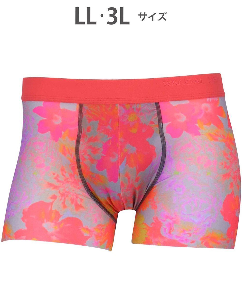 【ワコール/Wacoal / MEN】のWACOAL MEN ボクサーパンツ 【気持ちいいパンツ】 動いてもズレにくい フロントの安定性・快適性 前閉じ 下着 メンズ WT3439 /ワコールメン インテリア・キッズ・メンズ・レディースファッション・服の通販 founy(ファニー) 　ファッション　Fashion　メンズファッション　Fashion for Men　ボトムス　Bottoms　アンダー　Underwear Essentials　春　Spring　カッティング　Cutting Detail　抗菌　Antibacterial, Bacteria-Resistant　ストレッチ　Stretch, Stretchy Fabric　トレンド　Trend, Trending Now　なめらか　Smooth, Silky Texture　フィット　Fit, Slim Fit　フランス　France, French　フロント　Front, Front Design　プリント　Print, Printed Pattern　ベーシック　Basic, Essential　マーガレット　Marguerite, Daisy Pattern　メンズ　Men's, Menswear　モチーフ　Motif, Design Theme　エンジ|ID: prp329100004686702 ipo3291000000034921977
