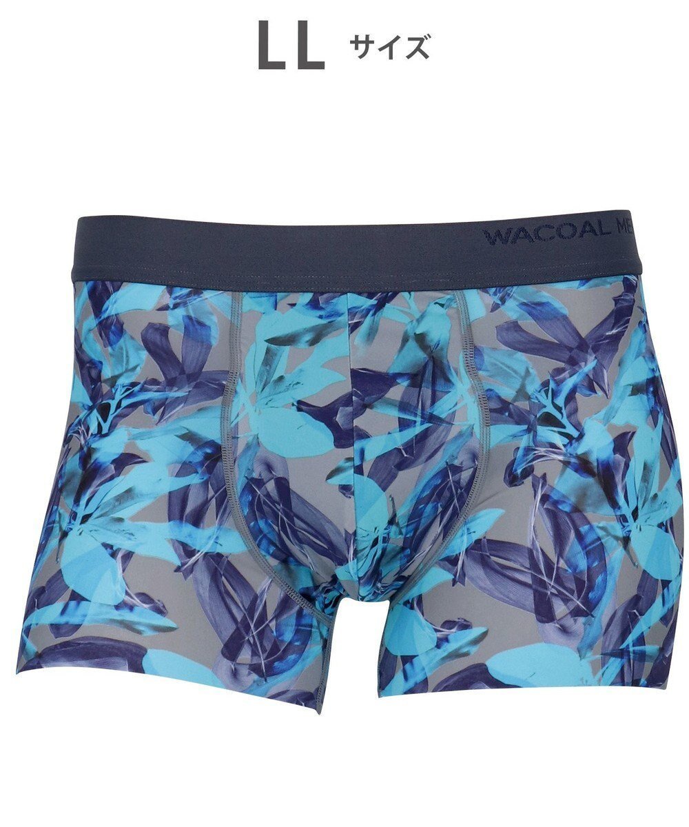 【ワコール/Wacoal / MEN】のWACOAL MEN ボクサーパンツ 【気持ちいいパンツ】 動いてもズレにくい フロントの安定性・快適性 前閉じ 下着 メンズ WT3439 /ワコールメン インテリア・キッズ・メンズ・レディースファッション・服の通販 founy(ファニー) 　ファッション　Fashion　メンズファッション　Fashion for Men　ボトムス　Bottoms　アンダー　Underwear Essentials　春　Spring　カッティング　Cutting Detail　抗菌　Antibacterial, Bacteria-Resistant　ストレッチ　Stretch, Stretchy Fabric　トレンド　Trend, Trending Now　なめらか　Smooth, Silky Texture　フィット　Fit, Slim Fit　フランス　France, French　フロント　Front, Front Design　プリント　Print, Printed Pattern　ベーシック　Basic, Essential　マーガレット　Marguerite, Daisy Pattern　メンズ　Men's, Menswear　モチーフ　Motif, Design Theme　ブルーグレー|ID: prp329100004686702 ipo3291000000034921983