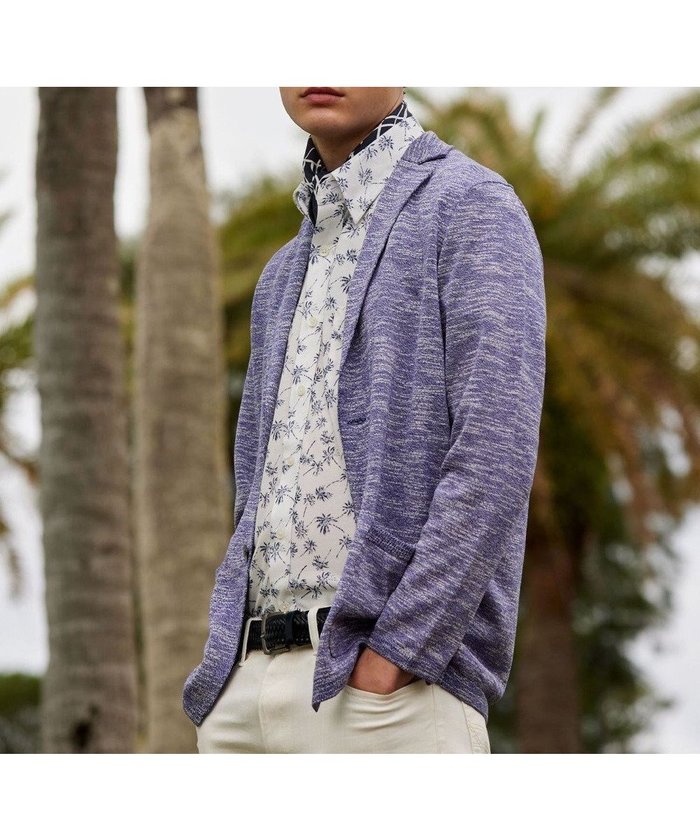 【ジョセフ アブード/JOSEPH ABBOUD / MEN】の【清涼感/軽い/洗える】 スラブギマニットジャケット インテリア・キッズ・メンズ・レディースファッション・服の通販 founy(ファニー) https://founy.com/ ファッション Fashion メンズファッション Fashion for Men トップス・カットソー Cut & Sew Tops ニット・セーター / 定番トップス Knit Tops & Sweaters カーディガン / 羽織り Cardigans アンサンブル Ensemble Set イタリア Italy 春 Spring 洗える Machine Washable カーディガン Cardigan, Knitwear コーティング Coating, Coated Finish ジャケット Jacket, Outerwear ベスト Vest, Waistcoat S/S・春夏 SS, Spring/Summer, Warm Season おすすめ Recommended / Our Picks 夏 Summer |ID: prp329100004686706 ipo3291000000033843114