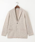 【ジョセフ アブード/JOSEPH ABBOUD / MEN】の【清涼感/軽い/洗える】 スラブギマニットジャケット ベージュ系|ID: prp329100004686706 ipo3291000000033843118