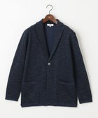 【ジョセフ アブード/JOSEPH ABBOUD / MEN】の【清涼感/軽い/洗える】 スラブギマニットジャケット ネイビー系|ID: prp329100004686706 ipo3291000000033843119