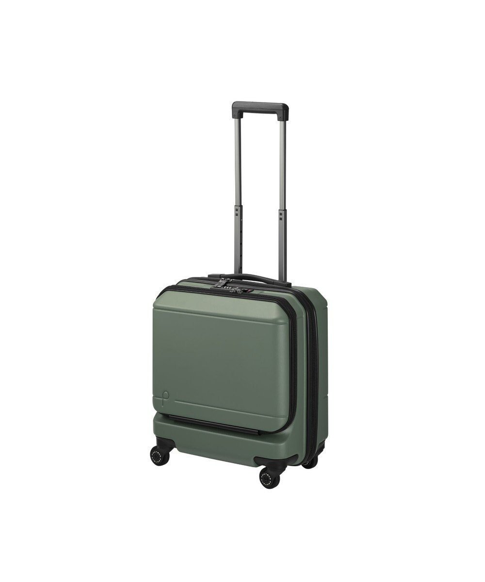 【エースバッグズアンドラゲッジ/ACE BAGS & LUGGAGE】のProteca ポケットライナー2 スーツケース 32L 機内持込 01340 プロテカ インテリア・キッズ・メンズ・レディースファッション・服の通販 founy(ファニー) 　ファッション　Fashion　レディースファッション　Fashion for Women　スーツ　Business Suits & Workwear　コンパクト　Compact, Small Size　シンプル　Simple, Minimal　トラベル　Travel, Travel Gear　フロント　Front, Front Design　ポケット　Pocket, Pocket Detail　ライナー　Liner, Inner Layer　リュック　Backpack, Rucksack　再入荷　Restock / Back in Stock　新作・新入荷　New Arrivals / New In　日本製　Made In Japan　旅行　Travel　スーツケース キャリーケース　Suitcase / Carry Case　ビジネス 仕事 通勤　Business / Work / Commuting　オリーブドラブ|ID: prp329100004686711 ipo3291000000033843138