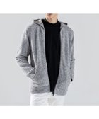 【ジョゼフ オム/JOSEPH HOMME / MEN】の新素材【洗える】ジェントルフィットボア ジップアップパーカー ライトグレー系|ID: prp329100004686714 ipo3291000000033843149