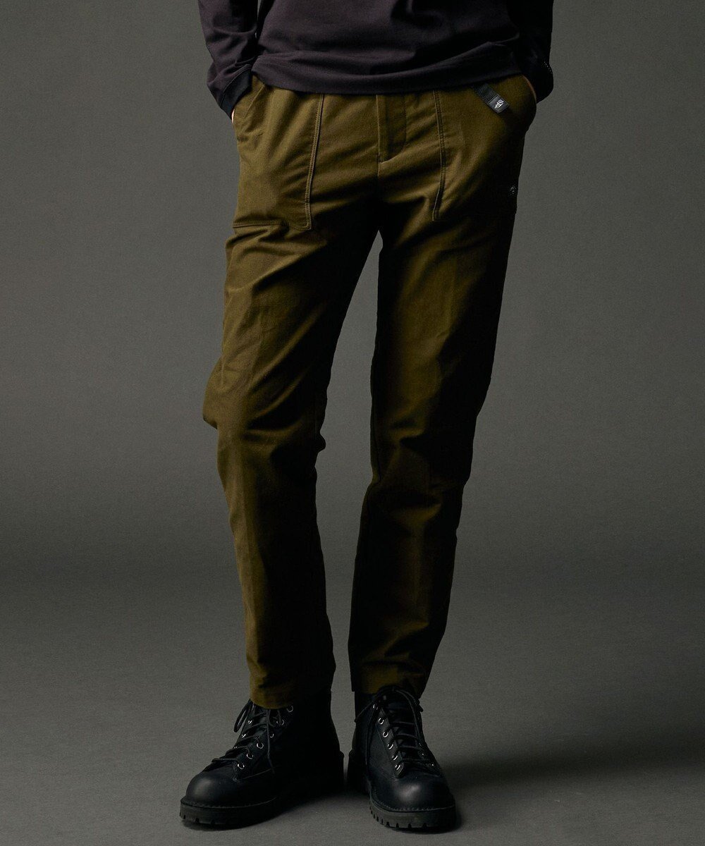 【ジョセフ アブード マウンテン/JOSEPH ABBOUD MOUNTAIN】の【JAPANファブリック/ストレッチ】ストレッチライトモールスキンベイカー パンツ インテリア・キッズ・メンズ・レディースファッション・服の通販 founy(ファニー) 　ファッション　Fashion　レディースファッション　Fashion for Women　パンツ　Pants & Trousers　アウトドア　Outdoor Clothing　軽量　Lightweight, Ultra Light　ストレッチ　Stretch, Stretchy Fabric　ファブリック　Fabric, Textile　フィット　Fit, Slim Fit　リラックス　Relax, Relaxed Fit　A/W・秋冬　Autumn/Winter　おすすめ　Recommended / Our Picks　エレガント 上品　Elegant　カーキ系|ID: prp329100004686716 ipo3291000000033843156