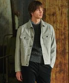【ジョセフ アブード/JOSEPH ABBOUD / MEN】の【イタリア素材/ストレッチ】ヘリンボンモールスキンワーク ジャケット ライトグレー系|ID: prp329100004686720 ipo3291000000033843171