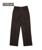 【ジェイ プレス/J.PRESS / MEN】の【J.PRESS ORIGINALS】【UNISEX】Polyester Sharkskin Piped Stem Nontuck Slacks ダークブラウン系|ID: prp329100004686738 ipo3291000000035810371