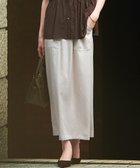 【23区/NIJYUSANKU】の【撥水加工/洗える】スムースサテン Iライン スカート ベージュ系|ID: prp329100004686749 ipo3291000000034674630