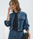 【組曲/KUMIKYOKU】のライトデニム ジャケット 人気、トレンドファッション・服の通販 founy(ファニー) ファッション Fashion レディースファッション Fashion for Women アウター Coat / Outerwear Collection レディースジャケット・軽アウター Jackets デニムジャケット / カジュアルアウター Denim Jackets コンパクト Compact, Small Size ショート Short, Short Length ジャケット Jacket, Outerwear ストレッチ Stretch, Stretchy Fabric デニム Denim, Jeans Material バランス Balance, Style Balance A/W・秋冬 Autumn/Winter S/S・春夏 SS, Spring/Summer, Warm Season 夏 Summer エレガント 上品 Elegant thumbnail インディゴネイビー系|ID: prp329100004686778 ipo3291000000033843389