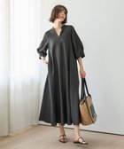 【アンフィーロ 自由区/UNFILO】の【洗える】リネンレーヨン カフタンワンピース 人気、トレンドファッション・服の通販 founy(ファニー) ファッション Fashion レディースファッション Fashion for Women ワンピース Dresses ウォッシャブル Machine Washable シェイプ Shape, Slim Fit シルク Silk, 100% Silk バランス Balance, Style Balance フレア Flare, Flared リネン Linen, Linen Fabric 夏 Summer 春 Spring S/S・春夏 SS, Spring/Summer, Warm Season 洗える Machine Washable thumbnail チャコール|ID: prp329100004686797 ipo3291000000034876154