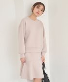 【フェルゥ/Feroux】の【洗える・セットアイテム】バックリボンダンボール セットアップ ピンク系|ID: prp329100004686803 ipo3291000000034202581