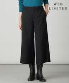 【ジェイ プレス/J.PRESS】の【WEB限定カラーあり・洗える】ツムギートflannel クロップド パンツ 【WEB限定】ブラック系|ID: prp329100004686851 ipo3291000000033843802