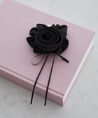【メゾンドフルール/Maison de FLEUR】のローズシュシュ 人気、トレンドファッション・服の通販 founy(ファニー) ファッション Fashion レディースファッション Fashion for Women シュシュ&ヘアアクセ/ヘアアレンジ Scrunchies & Hair Accessories 新作・新入荷 New Arrivals / New In おすすめ Recommended / Our Picks アクセサリー Fashion Accessories オーガンジー Organza Fabric ギフト プレゼント Gift / Present シンプル Simple, Minimal トレンド Trend, Trending Now プレート Plate, Dish モチーフ Motif, Design Theme エレガント 上品 Elegant thumbnail Black|ID: prp329100004686864 ipo3291000000033843918
