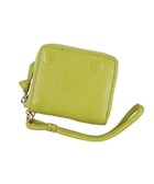 【アンビリオン/UNBILLION】のペルケ perche / ドット型押しパームフィットストラップウォレット 人気、トレンドファッション・服の通販 founy(ファニー) ファッション Fashion レディースファッション Fashion for Women ミニ財布・二つ折り財布 Wallets & Card Cases おすすめ Recommended / Our Picks コンパクト Compact, Small Size ドット Polka Dot, Dot Pattern ポケット Pocket, Pocket Detail ラップ Wrap, Wrap Design 財布 Wallet, Purse thumbnail グリーン|ID: prp329100004686865 ipo3291000000033843929