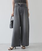 【アメリカンホリック/AMERICAN HOLIC】のワイドデニム【WEB限定サイズ有り】 Gray|ID: prp329100004686870 ipo3291000000033843971