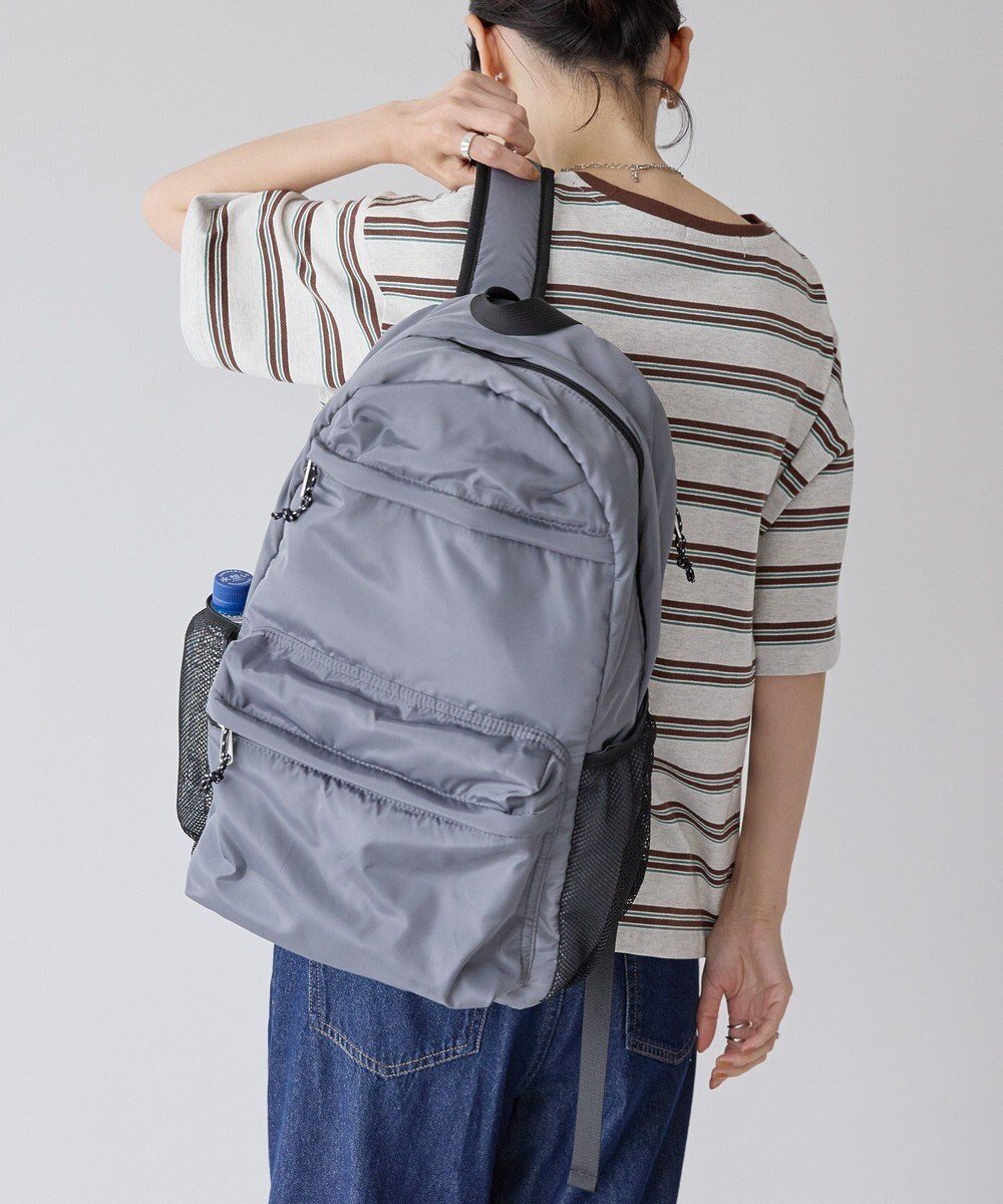 【アメリカンホリック/AMERICAN HOLIC】の多機能リュック インテリア・キッズ・メンズ・レディースファッション・服の通販 founy(ファニー) ファッション Fashion レディースファッション Fashion for Women アメリカン American Style シンプル Simple, Minimal スタイリッシュ Stylish, Fashionable フロント Front, Front Design ポケット Pocket, Pocket Detail メッシュ Mesh, Net Fabric リュック Backpack, Rucksack ループ Loop, Loop Knit ビジネス 仕事 通勤 Business / Work / Commuting Gray|ID: prp329100004686871 ipo3291000000034605609