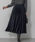 【組曲/KUMIKYOKU】の【加藤ローサさん着用】アンティークオーガンプリーツ スカート 人気、トレンドファッション・服の通販 founy(ファニー) ファッション Fashion レディースファッション Fashion for Women スカート Skirts プリーツスカート / 上品フェミニンスタイル Pleated Skirts オーガンジー Organza Fabric クラシック Classic, Timeless Style シルク Silk, 100% Silk フィット Fit, Slim Fit プリーツ Pleats, Pleated A/W・秋冬 Autumn/Winter エレガント 上品 Elegant thumbnail ネイビー系|ID: prp329100004686875 ipo3291000000033996700