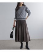 【組曲/KUMIKYOKU】の【加藤ローサさん着用】アンティークオーガンプリーツ スカート 人気、トレンドファッション・服の通販 founy(ファニー) ファッション Fashion レディースファッション Fashion for Women スカート Skirts プリーツスカート / 上品フェミニンスタイル Pleated Skirts オーガンジー Organza Fabric クラシック Classic, Timeless Style シルク Silk, 100% Silk フィット Fit, Slim Fit プリーツ Pleats, Pleated A/W・秋冬 Autumn/Winter エレガント 上品 Elegant thumbnail ブラウン系|ID: prp329100004686875 ipo3291000000034224210