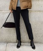 【自由区/JIYU-KU】のTRギャバ裏起毛テーパード パンツ ブラック|ID: prp329100004686890 ipo3291000000035511302