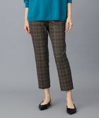【自由区/JIYU-KU】のTRギャバ裏起毛チェック柄テーパード パンツ 人気、トレンドファッション・服の通販 founy(ファニー) ファッション Fashion レディースファッション Fashion for Women パンツ Pants & Trousers ギャザー Gathered, Ruffled ストレッチ Stretch, Stretchy Fabric センター Center, Center Line チェック Check, Plaid, Tartan テーパード Tapered, Tapered Pants 定番 Standard, Basic Item フィット Fit, Slim Fit ローズ Rose, Rose Motif A/W・秋冬 Autumn/Winter thumbnail ブラウン系チェック|ID: prp329100004686894 ipo3291000000034923414