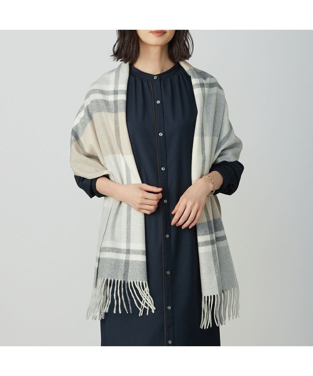【ジェイ プレス/J.PRESS】のカシミヤチェック マフラー インテリア・キッズ・メンズ・レディースファッション・服の通販 founy(ファニー) 　ファッション　Fashion　レディースファッション　Fashion for Women　マフラー・スヌード / 冬小物の定番　Scarves & Mufflers　イエロー　Yellow　エレガント 上品　Elegant　オレンジ　Orange　シンプル　Simple, Minimal　ストール　Stole, Wrap　スヌード　Snood, Infinity Scarf　ターコイズ　Turquoise, Blue-Green　チェック　Check, Plaid, Tartan　パープル　Purple, Violet　ブロック　Block, Solid Block Pattern　マフラー　Scarf, Muffler　無地　Plain, Solid Color　ラベンダー　Lavender　A/W・秋冬　Autumn/Winter　ライトグレー系|ID: prp329100004686902 ipo3291000000033844170