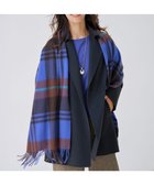 【ジェイ プレス/J.PRESS】のカシミヤチェック マフラー ブルー系|ID: prp329100004686902 ipo3291000000034059498