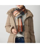 【ジェイ プレス/J.PRESS】のカシミヤチェック マフラー オレンジ系|ID: prp329100004686902 ipo3291000000034081687