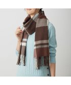 【ジェイ プレス/J.PRESS】のカシミヤチェック マフラー ダークブラウン系|ID: prp329100004686902 ipo3291000000034081689