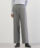 【ジェイ プレス/J.PRESS】のシャンブレー2wayストレッチ ワイド ストレート パンツ 人気、トレンドファッション・服の通販 founy(ファニー) ファッション Fashion レディースファッション Fashion for Women パンツ Pants & Trousers シャンブレー Chambray, Denim-Like Fabric シンプル Simple, Minimal ストレッチ Stretch, Stretchy Fabric ストレート Straight, Straight Cut フィット Fit, Slim Fit ワイド Wide, Wide Fit エレガント 上品 Elegant A/W・秋冬 Autumn/Winter thumbnail ライトグレー系|ID: prp329100004686905 ipo3291000000034746267