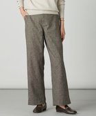 【ジェイ プレス/J.PRESS】のラメツイード セミワイド パンツ ブラウン系|ID: prp329100004686912 ipo3291000000033844244