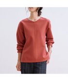 【ジェイ プレス/J.PRESS】のメルトンジャージー Vネック カットソー オレンジ系|ID: prp329100004686914 ipo3291000000034070762