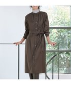 【ジェイ プレス/J.PRESS】のギャバストレッチ ワンピース ダークブラウン系|ID: prp329100004686916 ipo3291000000035635815