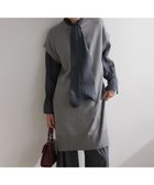 【組曲/KUMIKYOKU】のコットンカシミヤMIXチュニック丈ニットワンピース 人気、トレンドファッション・服の通販 founy(ファニー) ファッション Fashion レディースファッション Fashion for Women ワンピース Dresses ニットワンピース Knit Dresses チュニック Tunic Tops & Dresses 春 Spring 秋 Autumn シンプル Simple, Minimal ストレッチ Stretch, Stretchy Fabric タートル Turtleneck, Turtle Collar チュニック Tunic, Long Top バランス Balance, Style Balance ベスト Vest, Waistcoat 冬 Winter / This Winter A/W・秋冬 Autumn/Winter エレガント 上品 Elegant thumbnail ライトグレー系|ID: prp329100004686970 ipo3291000000034235998