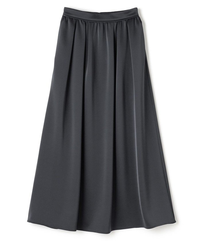 【アンクレイヴ/uncrave】のシャイニーダブルサテン フレアスカート インテリア・キッズ・メンズ・レディースファッション・服の通販 founy(ファニー) https://founy.com/ ファッション Fashion レディースファッション Fashion for Women スカート Skirts Aライン・フレアスカート A-Line & Flared Skirts ギャザー Gathered, Ruffled サテン Satin, Glossy Fabric ジャケット Jacket, Outerwear ダブル Double, Double-Breasted ドレープ Drape, Draping Fabric パイピング Piping, Trim Design フレア Flare, Flared ワイド Wide, Wide Fit ワッシャー Washer, Crinkled Finish A/W・秋冬 Autumn/Winter |ID: prp329100004686983 ipo3291000000033844692