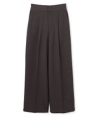 【アンクレイヴ/uncrave】の【手洗い可】ウォッシャブルウールライクツイル ワイドパンツ 【WEB限定】グレーブラウン|ID: prp329100004686995 ipo3291000000033919433