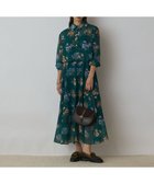 【グレース コンチネンタル/GRACE CONTINENTAL】のプリントセットアップワンピース グリーン|ID: prp329100004687009 ipo3291000000033844881