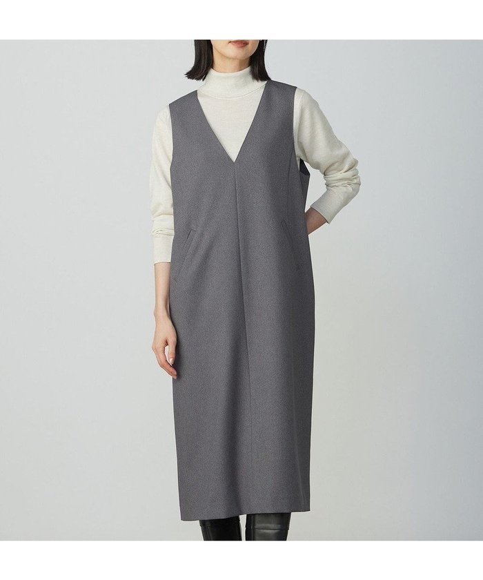 【ジェイ プレス/J.PRESS】の【洗える】ツムギートflannel ジャンパースカート インテリア・キッズ・メンズ・レディースファッション・服の通販 founy(ファニー) https://founy.com/ ファッション Fashion レディースファッション Fashion for Women スカート Skirts インナー Innerwear 洗える Machine Washable シンプル Simple, Minimal ツイード Twill, Twill Weave ポケット Pocket, Pocket Detail ロング Long, Long-Length A/W・秋冬 Autumn/Winter 新作・新入荷 New Arrivals / New In |ID: prp329100004687014 ipo3291000000033844910