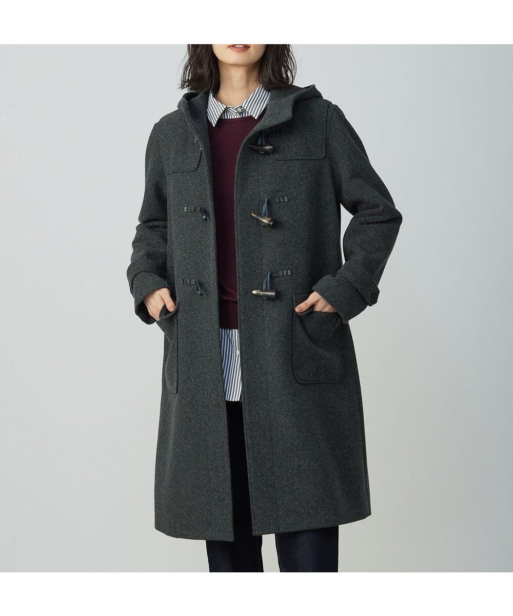 【ジェイ プレス/J.PRESS】のJackal 140s ソフトメルトン ダッフル コート 人気、トレンドファッション・服の通販 founy(ファニー) 　ファッション　Fashion　レディースファッション　Fashion for Women　アウター　Coat / Outerwear Collection　コート・ロングコート・ピーコート　Long Coats, Peacoats & More　レディースジャケット・軽アウター　Jackets　ダッフルコート　Duffle Coats　シンプル　Simple, Minimal　ジャケット　Jacket, Outerwear　ダッフルコート　Duffle Coat, Toggle Coat　デニム　Denim, Jeans Material　定番　Standard, Basic Item　ベーシック　Basic, Essential　メルトン　Melton, Heavy Wool　A/W・秋冬　Autumn/Winter　 other-1|ID: prp329100004687019 ipo3291000000033844962