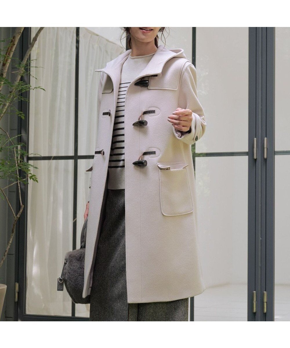 【ジェイ プレス/J.PRESS】のJackal ソフトメルトン ダッフル コート インテリア・キッズ・メンズ・レディースファッション・服の通販 founy(ファニー) ファッション Fashion レディースファッション Fashion for Women アウター Coat / Outerwear Collection コート・ロングコート・ピーコート Long Coats, Peacoats & More レディースジャケット・軽アウター Jackets ダッフルコート Duffle Coats シンプル Simple, Minimal ジャケット Jacket, Outerwear ダッフルコート Duffle Coat, Toggle Coat デニム Denim, Jeans Material 定番 Standard, Basic Item ベーシック Basic, Essential メルトン Melton, Heavy Wool A/W・秋冬 Autumn/Winter ベージュ系|ID: prp329100004687019 ipo3291000000034070769