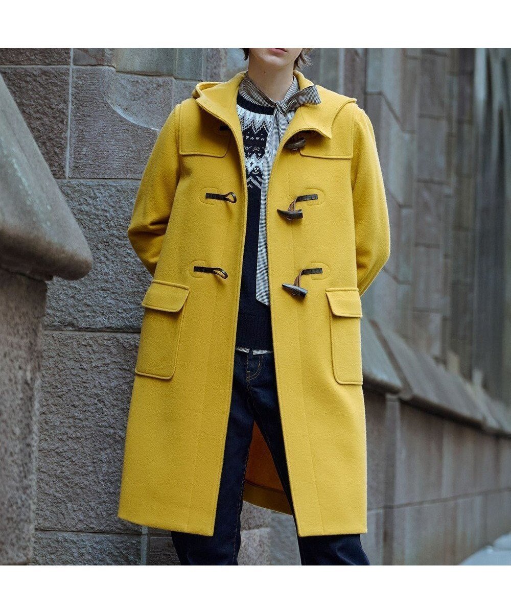 【ジェイ プレス/J.PRESS】のJackal ソフトメルトン ダッフル コート インテリア・キッズ・メンズ・レディースファッション・服の通販 founy(ファニー) ファッション Fashion レディースファッション Fashion for Women アウター Coat / Outerwear Collection コート・ロングコート・ピーコート Long Coats, Peacoats & More レディースジャケット・軽アウター Jackets ダッフルコート Duffle Coats シンプル Simple, Minimal ジャケット Jacket, Outerwear ダッフルコート Duffle Coat, Toggle Coat デニム Denim, Jeans Material 定番 Standard, Basic Item ベーシック Basic, Essential メルトン Melton, Heavy Wool A/W・秋冬 Autumn/Winter イエロー系|ID: prp329100004687019 ipo3291000000034475518