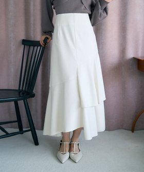 【アースミュージックアンドエコロジー/earth music&ecology】のティアードイレヘムスカート 人気、トレンドファッション・服の通販 founy(ファニー) ファッション Fashion レディースファッション Fashion for Women スカート Skirts おすすめ Recommended / Our Picks ヘムライン Hemline, Bottom Cut ポケット Pocket, Pocket Detail A/W・秋冬 Autumn/Winter |ID:prp329100004687025