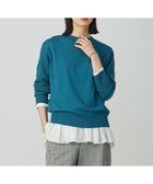 【ジェイ プレス/J.PRESS】の【洗える】SOFT TOUCH WOOL 立ち襟 ニット エメラルド系|ID: prp329100004687026 ipo3291000000033845024