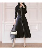 【エニィ スィス/any SiS】のバイカラーデザインニット ワンピース ネイビー×ライトベージュ|ID: prp329100004687027 ipo3291000000034169455