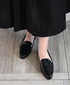【アポム/APOM】の【日本製/防水】晴雨兼用スクエアトゥコインローファー15 人気、トレンドファッション・服の通販 founy(ファニー) ファッション Fashion レディースファッション Fashion for Women シューズ Shoes, Footwear スマート Smart, Elegant パターン Pattern, Design Print フォルム Silhouette, Form 日本製 Made In Japan thumbnail ブラックエナメル|ID: prp329100004687963 ipo3291000000033853185