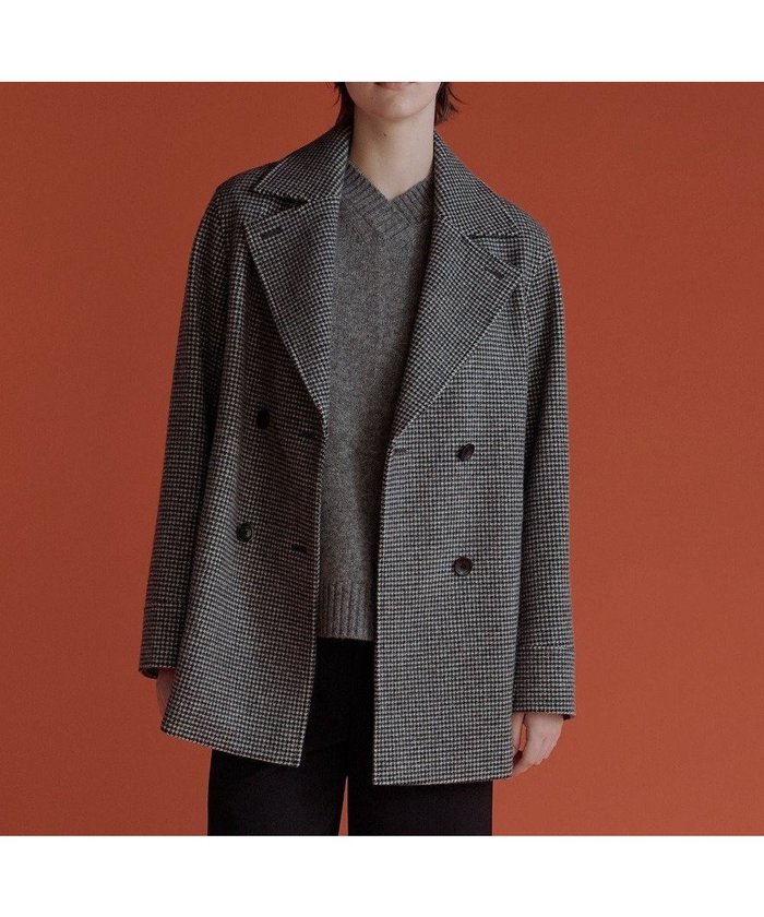 【ジェイ プレス/J.PRESS】のチェックビーバー Pコート インテリア・キッズ・メンズ・レディースファッション・服の通販 founy(ファニー) https://founy.com/ ファッション Fashion レディースファッション Fashion for Women アウター Coat / Outerwear Collection コート・ロングコート・ピーコート Long Coats, Peacoats & More レディースジャケット・軽アウター Jackets Pコート Pea Coats クラシカル Classical, Vintage-Inspired シンプル Simple, Minimal ジャケット Jacket, Outerwear ストール Stole, Wrap チェック Check, Plaid, Tartan リラックス Relax, Relaxed Fit エレガント 上品 Elegant A/W・秋冬 Autumn/Winter |ID: prp329100004687971 ipo3291000000035641908