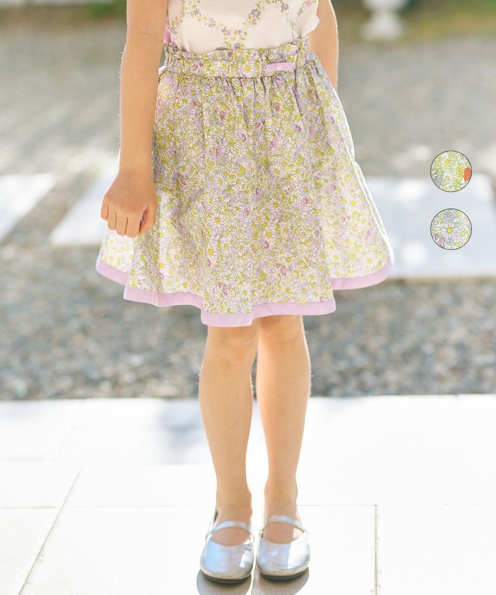 【組曲 / KIDS/KUMIKYOKU】の【110-140㎝】マーガレットガーデン スカート インテリア・キッズ・メンズ・レディースファッション・服の通販 founy(ファニー) ファッション Fashion キッズファッション Fashion for Kids イエロー Yellow ガーデン Garden, Gardening プリント Print, Printed Pattern マーガレット Marguerite, Daisy Pattern ラベンダー Lavender 夏 Summer 春 Spring S/S・春夏 SS, Spring/Summer, Warm Season ラベンダー系5|ID: prp329100004688001 ipo3291000000034451964